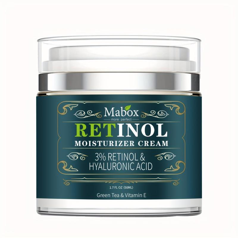 Retinol Hyaluronic Acid Face Cream with Coconut and Jojoba