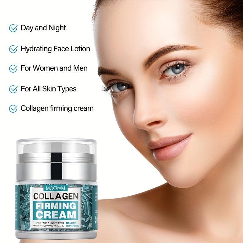Collagen Facial Cream Tighten Smooth Skin Reduce Wrinkles