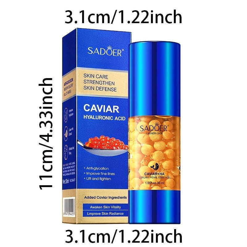 30ml Caviar Collagen Hyaluronic Acid Pearl Essence Face Serum
