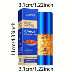 30ml Caviar Collagen Hyaluronic Acid Pearl Essence Face Serum