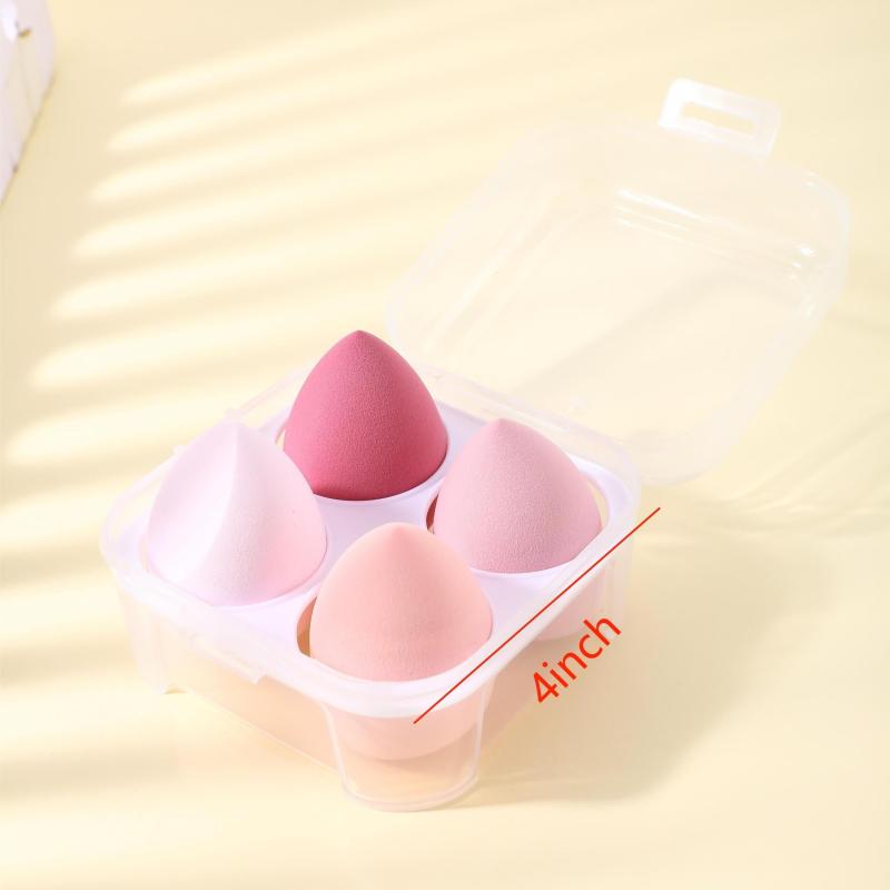 8 pcs Makeup Sponges for Foundation Liquid Cream and Powder with Holder Box