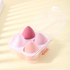 8 pcs Makeup Sponges for Foundation Liquid Cream and Powder with Holder Box