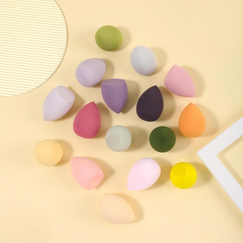 8 pcs Makeup Sponges for Foundation Liquid Cream and Powder with Holder Box