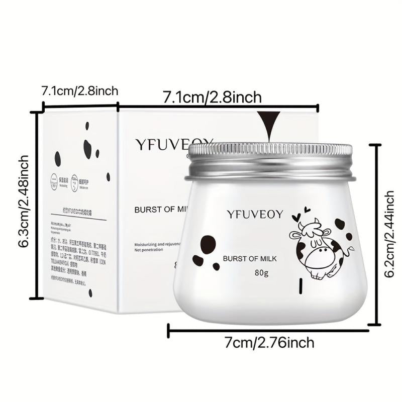 80g Milk Face Cream Natural Ingredients Facial Cream