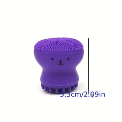 Octopus Silicone Facial Scrubber Cleansing Brush For Men Women