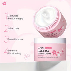 Sakura Essence Cream Facial Moisturizer for All Skin Types