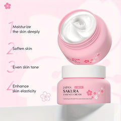 Sakura Essence Cream Facial Moisturizer for All Skin Types
