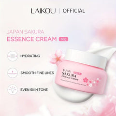 Sakura Essence Cream Facial Moisturizer for All Skin Types