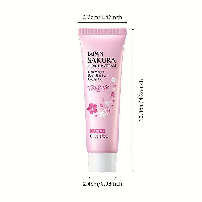 2pcs Sakura Tone Up Cream 30g - Skin Tone Improvement & Makeup Look