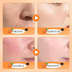 Carrot Face Cream Hydrating Nourishing Moisturizing Skin Face Cream
