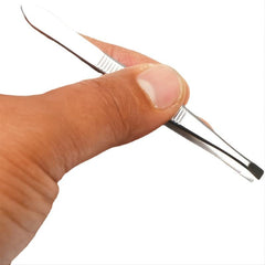 Flat Tip Tweezers for Women Eyebrows
