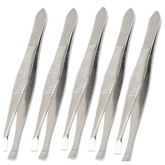 Flat Tip Tweezers for Women Eyebrows