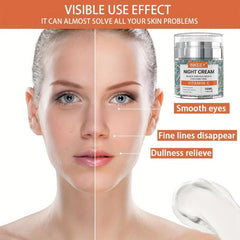 Vitamin C Moisturizing Night Cream for Youthful Skin