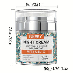 Vitamin C Moisturizing Night Cream for Youthful Skin