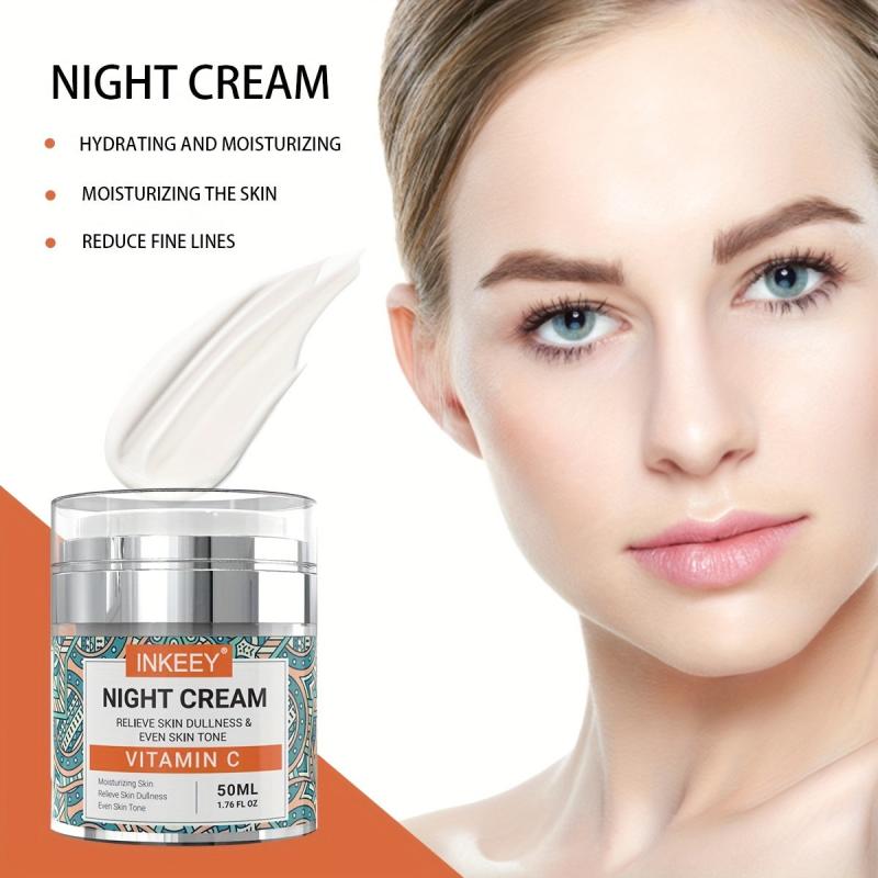 Vitamin C Moisturizing Night Cream for Youthful Skin