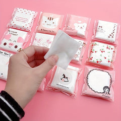 25 Hypoallergenic Disposable Face Tissue Towels for Cleansing