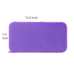 2 Pcs Flannel Makeup Remove Face Towels Microfiber Cleansing
