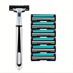 Stainless Steel Double Blades Razor for Men
