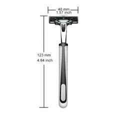 Stainless Steel Double Blades Razor for Men