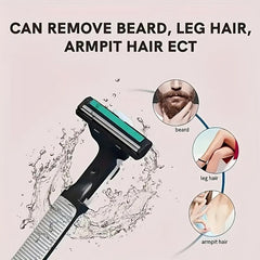Stainless Steel Double Blades Razor for Men