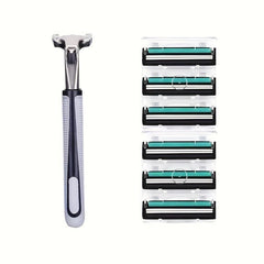 Stainless Steel Double Blades Razor for Men