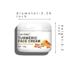 Turmeric Face Cream for Skin Moisturizing and Dark Spot Cleanser