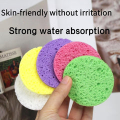 Pulp Cotton Face Wash Tool Deep Cleansing Puff