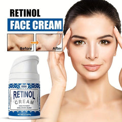 Retinol Cream Moisturizer for Face & Neck - Anti-Wrinkle & Hydrating Formula