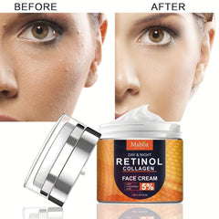 Collagen Cream Face Moisturizer for Women & Men - 1.85 OZ