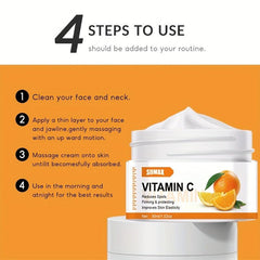 Vitamin C Face Cream Moisturizer Reduce Wrinkles & Dark Circles