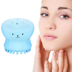 Silicone Octopus Facial Cleansing Brush for Smooth Skin