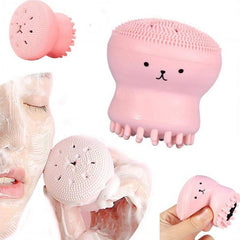 Silicone Octopus Facial Cleansing Brush for Smooth Skin