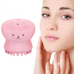 Silicone Octopus Facial Cleansing Brush for Smooth Skin