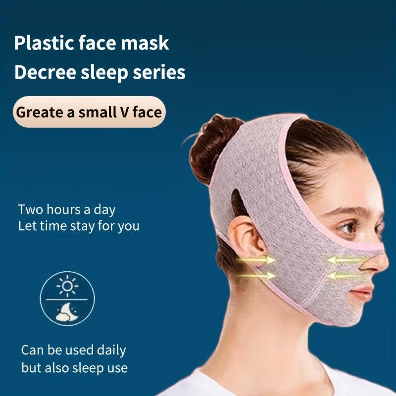 V Line Shaping Sleep Mask for Face and Chin Double Chin Reducer