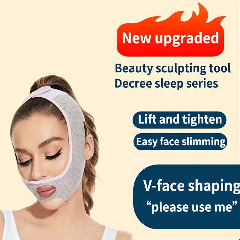 V Line Shaping Sleep Mask for Face and Chin Double Chin Reducer