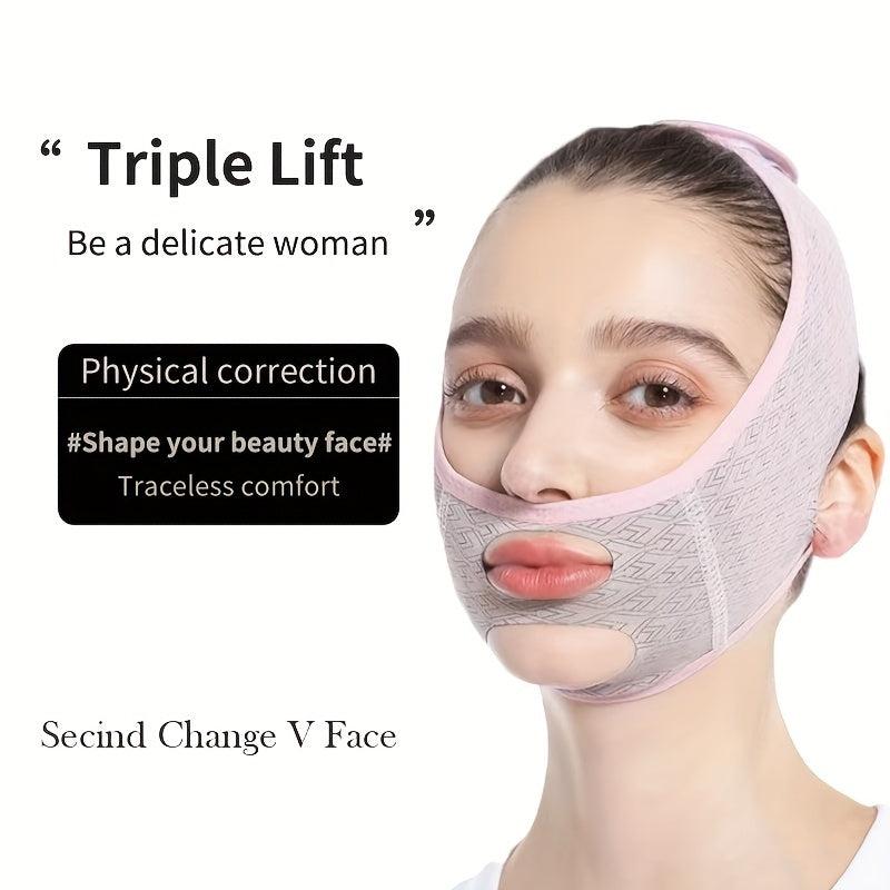 V Line Shaping Sleep Mask for Face and Chin Double Chin Reducer