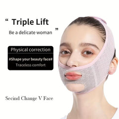 V Line Shaping Sleep Mask for Face and Chin Double Chin Reducer