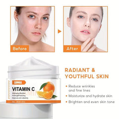 Hydrating Cream Face With Vitamin C Rich Cream For Dry & Combo Skin