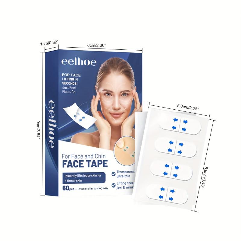 60 Pcs Facial Lift Patches for Sagging Skin - Tighten and Smooth Skin