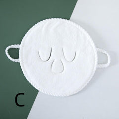 Coral Fleece Facial Mask Cover for Skin Moisturizing & Hydration