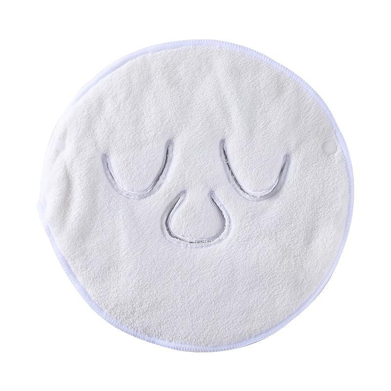 Coral Fleece Facial Mask Cover for Skin Moisturizing & Hydration