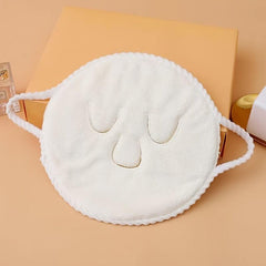Coral Fleece Facial Mask Cover for Skin Moisturizing & Hydration