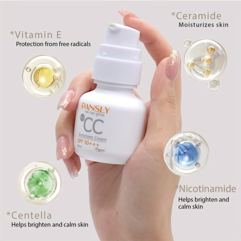 40ml CC Cream for Women - Repairing Moisturizing Makeup Concealer Cream