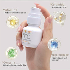 40ml CC Cream for Women - Repairing Moisturizing Makeup Concealer Cream