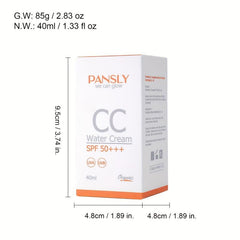 40ml CC Cream for Women - Repairing Moisturizing Makeup Concealer Cream