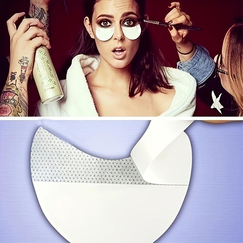 20pcs Acrylic Round Eye Tapes Sticker Under Eye Lip Patch Pad Sticker