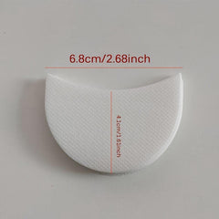 20pcs Acrylic Round Eye Tapes Sticker Under Eye Lip Patch Pad Sticker