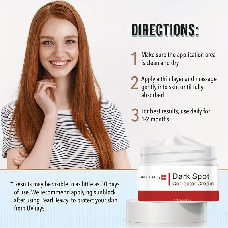 Dark Spot Corrector Cream for Face & Body - Natural Skincare for Sensitive Areas