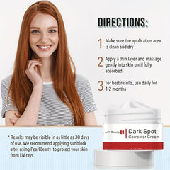 Dark Spot Corrector Cream for Face & Body - Natural Skincare for Sensitive Areas