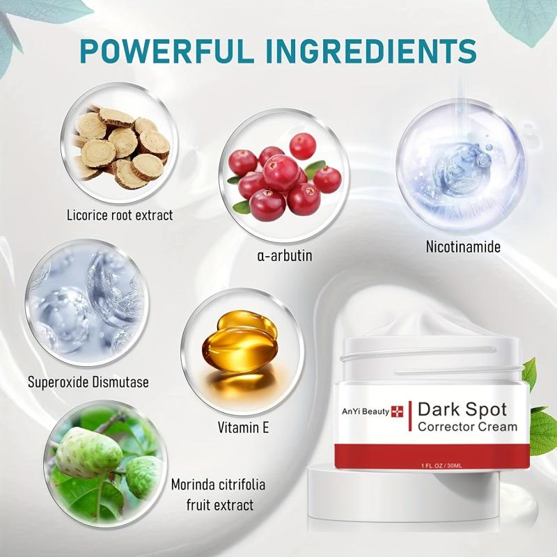 Dark Spot Corrector Cream for Face & Body - Natural Skincare for Sensitive Areas